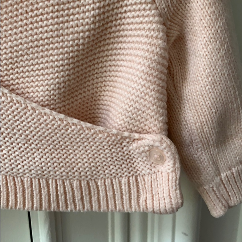 Baby Gap light pink knit ballet top - Picture 3 of 4